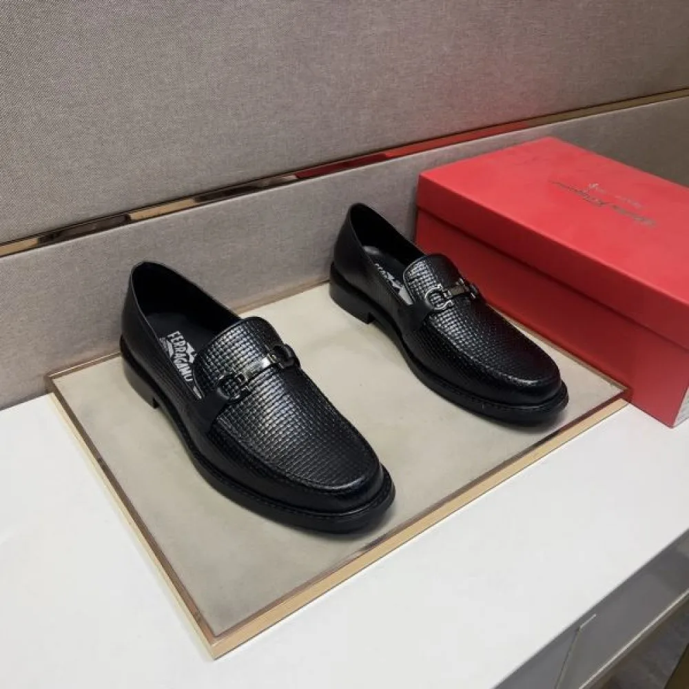 2025秋冬新作 FERRAGAMO サルヴァトーレ フェラガモ メンズ用 ビジネスシューズ セールで手に入る高級靴 商品画像 3