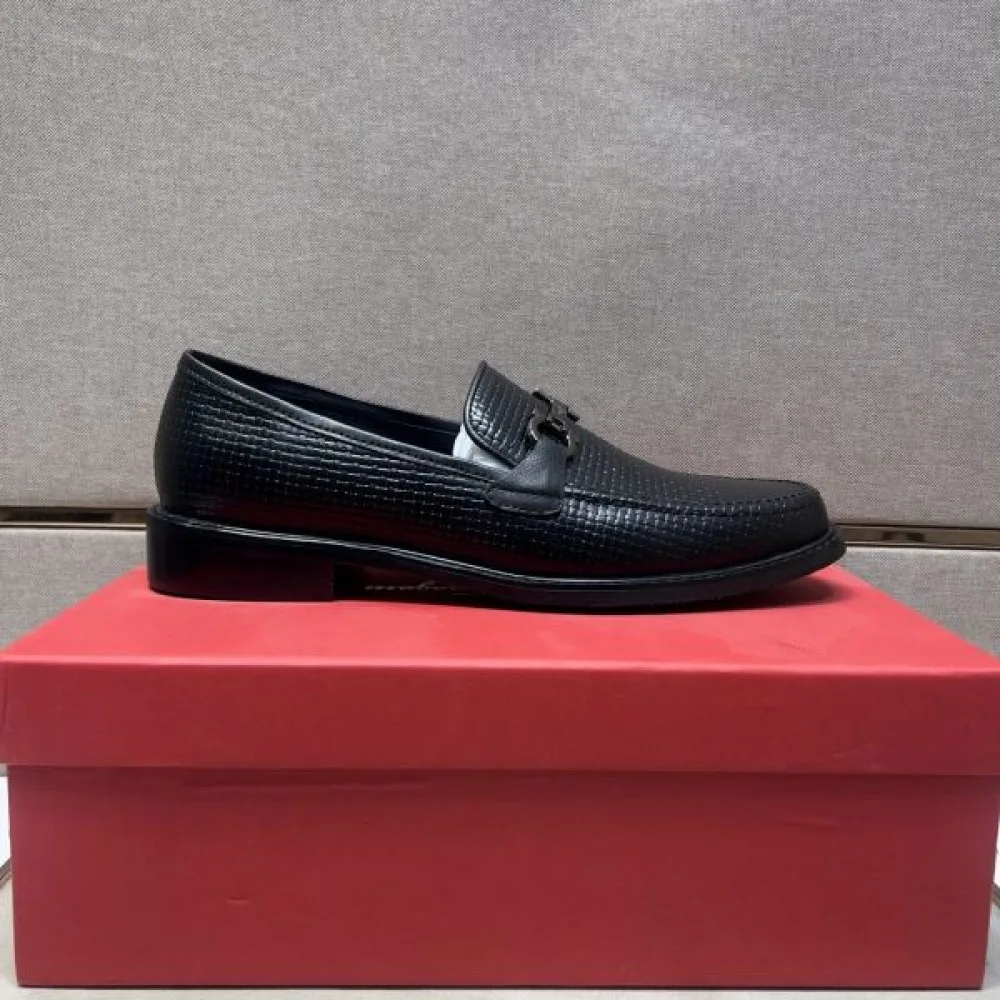 2025秋冬新作 FERRAGAMO サルヴァトーレ フェラガモ メンズ用 ビジネスシューズ セールで手に入る高級靴 商品画像 5