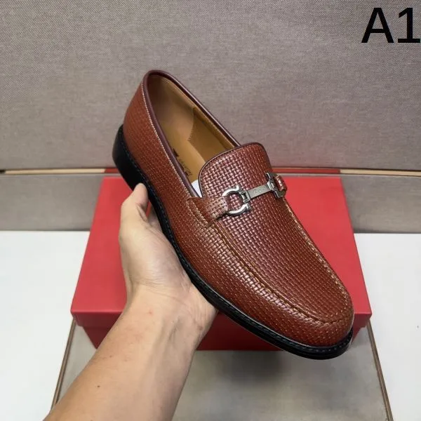 2025秋冬新作 FERRAGAMO サルヴァトーレ フェラガモ メンズ用 ビジネスシューズ セールで手に入る高級靴 商品画像 10