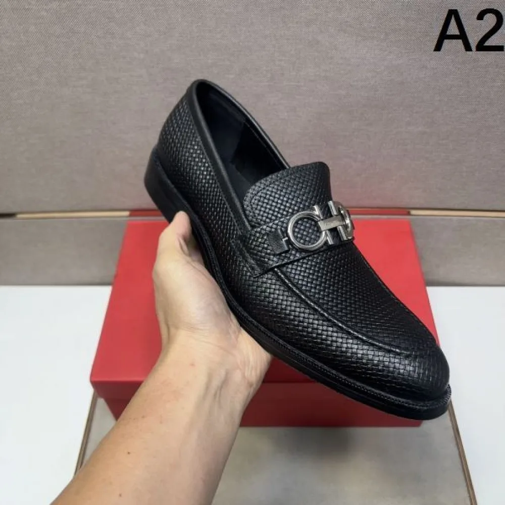 2025秋冬新作 FERRAGAMO サルヴァトーレ フェラガモ メンズ用 ビジネスシューズ 人気No.1ギフトアイテム 商品画像 2