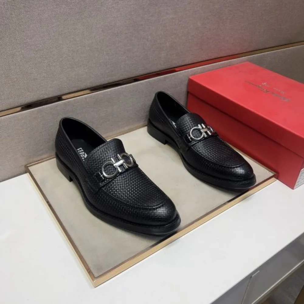 2025秋冬新作 FERRAGAMO サルヴァトーレ フェラガモ メンズ用 ビジネスシューズ 人気No.1ギフトアイテム 商品画像 3