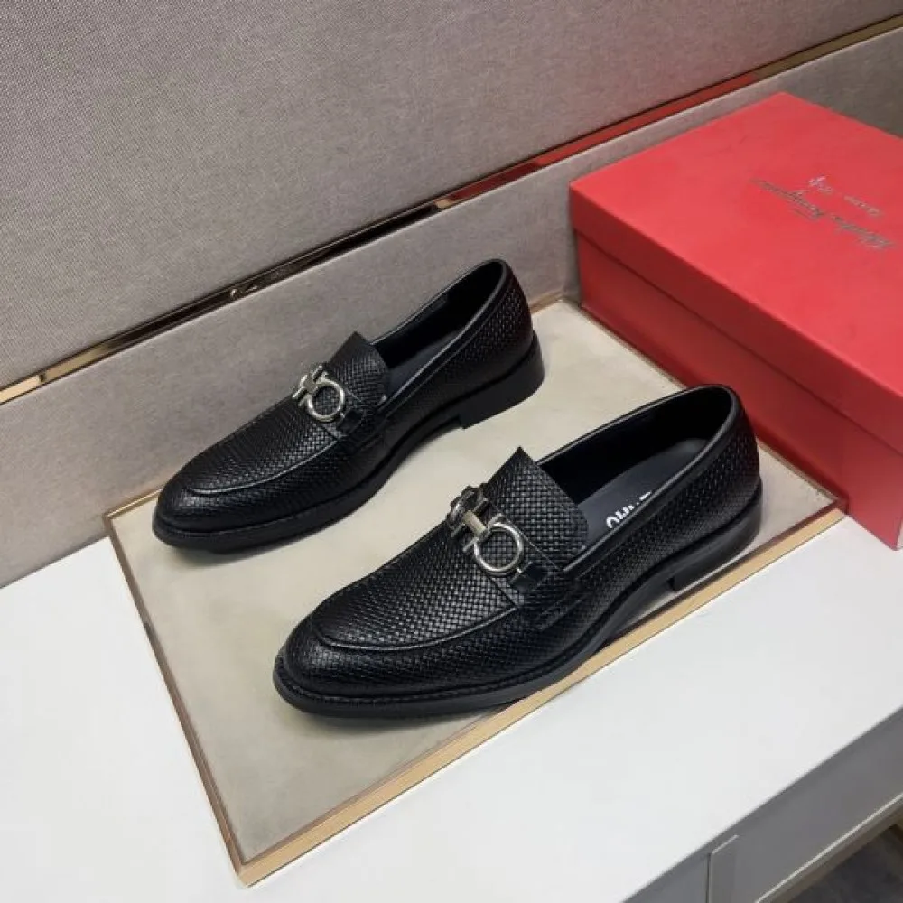 2025秋冬新作 FERRAGAMO サルヴァトーレ フェラガモ メンズ用 ビジネスシューズ 人気No.1ギフトアイテム 商品画像 4