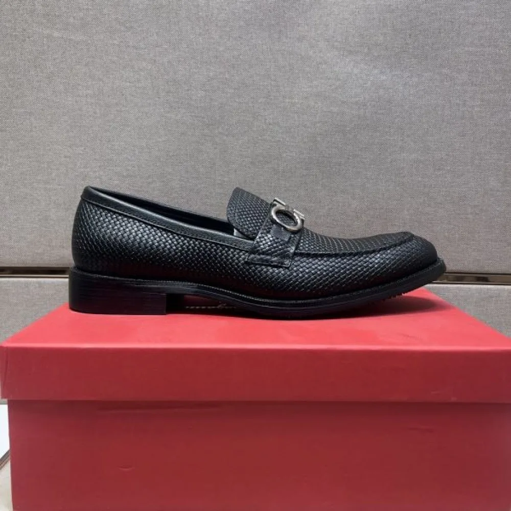 2025秋冬新作 FERRAGAMO サルヴァトーレ フェラガモ メンズ用 ビジネスシューズ 人気No.1ギフトアイテム 商品画像 5