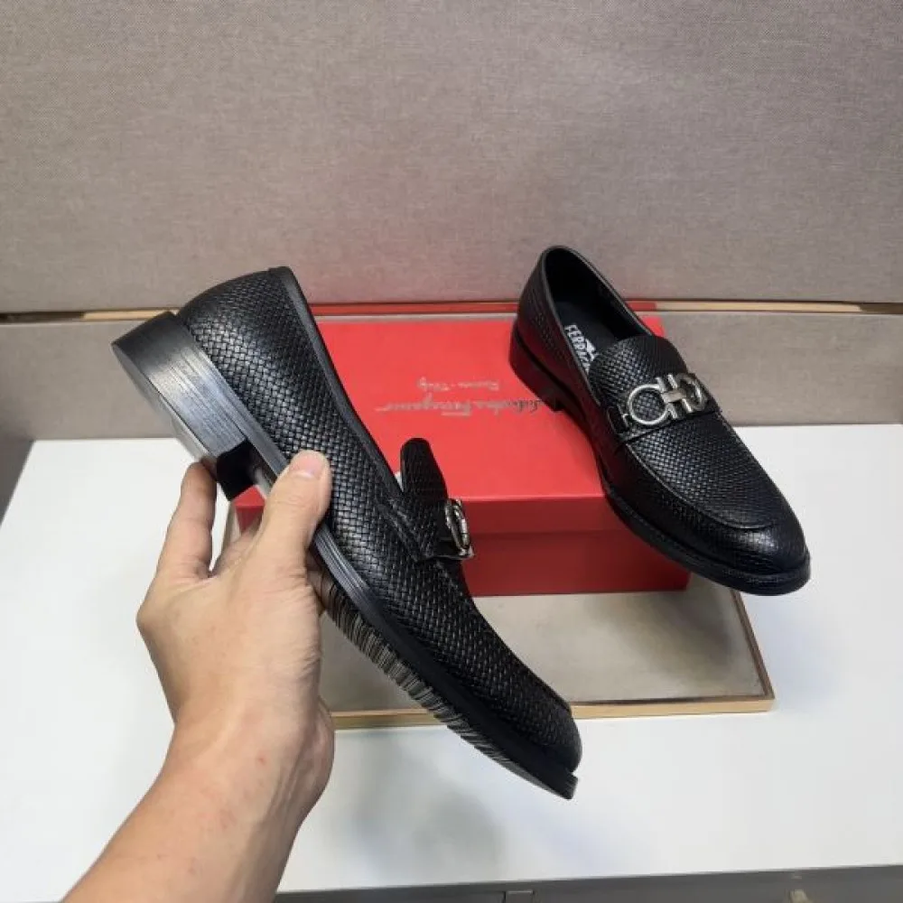 2025秋冬新作 FERRAGAMO サルヴァトーレ フェラガモ メンズ用 ビジネスシューズ 人気No.1ギフトアイテム 商品画像 7