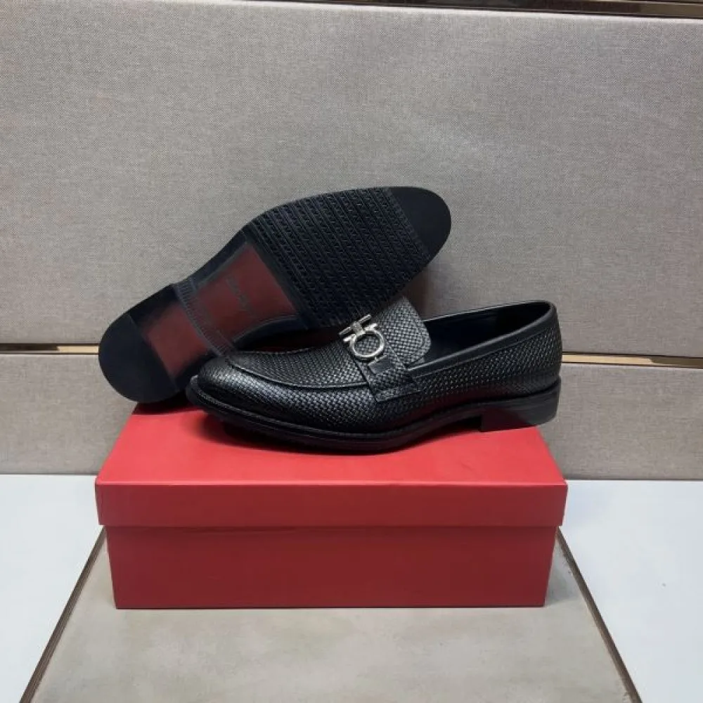 2025秋冬新作 FERRAGAMO サルヴァトーレ フェラガモ メンズ用 ビジネスシューズ 人気No.1ギフトアイテム 商品画像 8