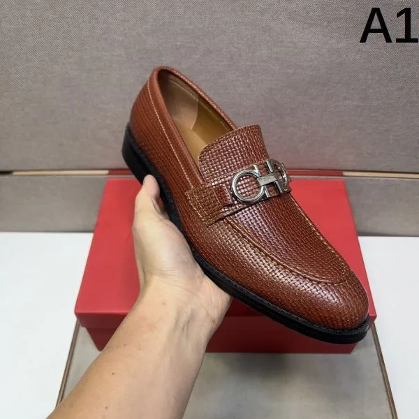 2025秋冬新作 FERRAGAMO サルヴァトーレ フェラガモ メンズ用 ビジネスシューズ 人気No.1ギフトアイテム 商品画像 10