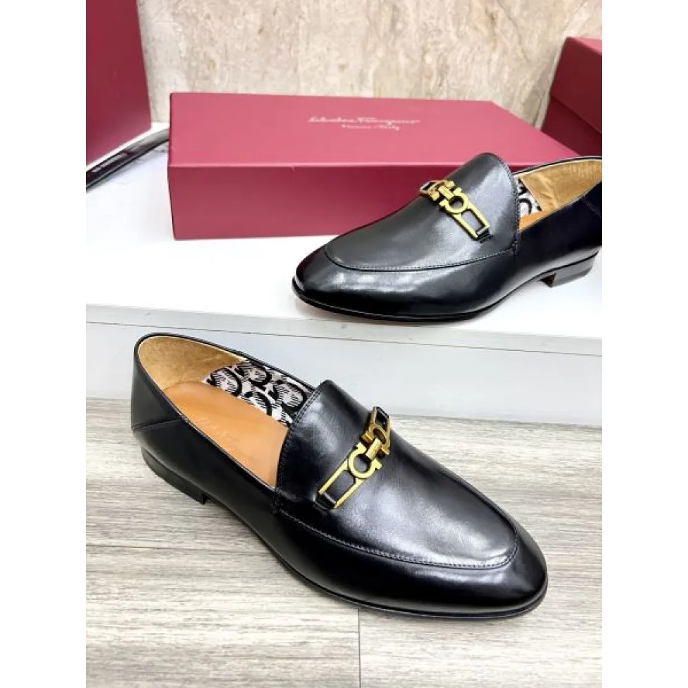 2025秋冬新作 FERRAGAMO サルヴァトーレ フェラガモ メンズ用 ビジネスシューズ 大人の魅力を引き立てる逸品 商品画像 8