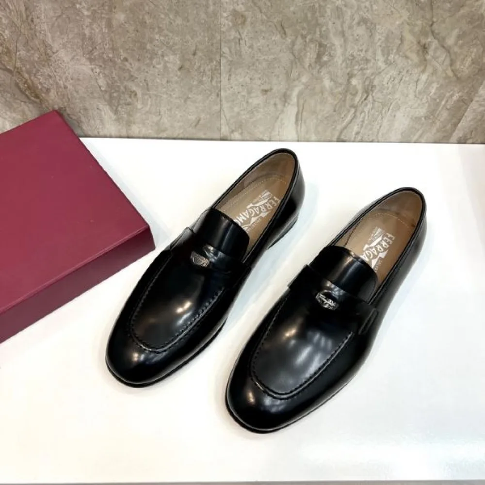 2025秋冬新作 FERRAGAMO サルヴァトーレ フェラガモ メンズ用 ビジネスシューズ 希少な新作限定モデル 商品画像 5