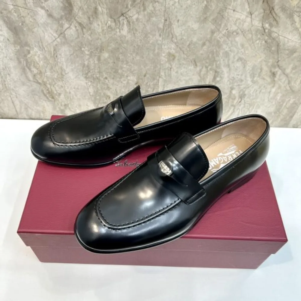 2025秋冬新作 FERRAGAMO サルヴァトーレ フェラガモ メンズ用 ビジネスシューズ 希少な新作限定モデル 商品画像 6