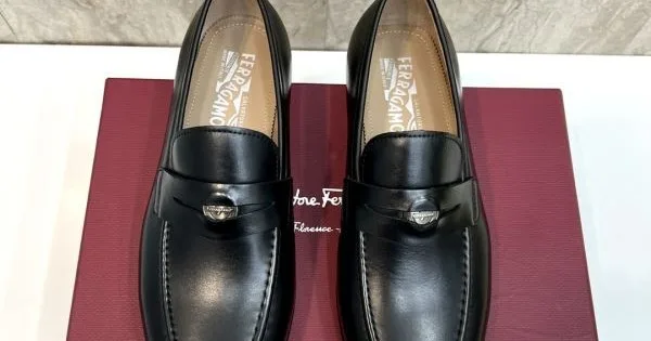 2025秋冬新作 FERRAGAMO サルヴァトーレ フェラガモ メンズ用 ビジネスシューズ 希少な新作限定モデル 商品画像 11