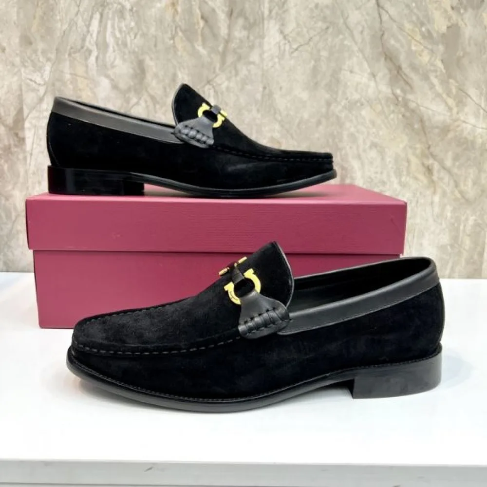 2025秋冬新作 FERRAGAMO サルヴァトーレ フェラガモ メンズ用 ビジネスシューズ 一目惚れ間違いなしの新作 商品画像 6