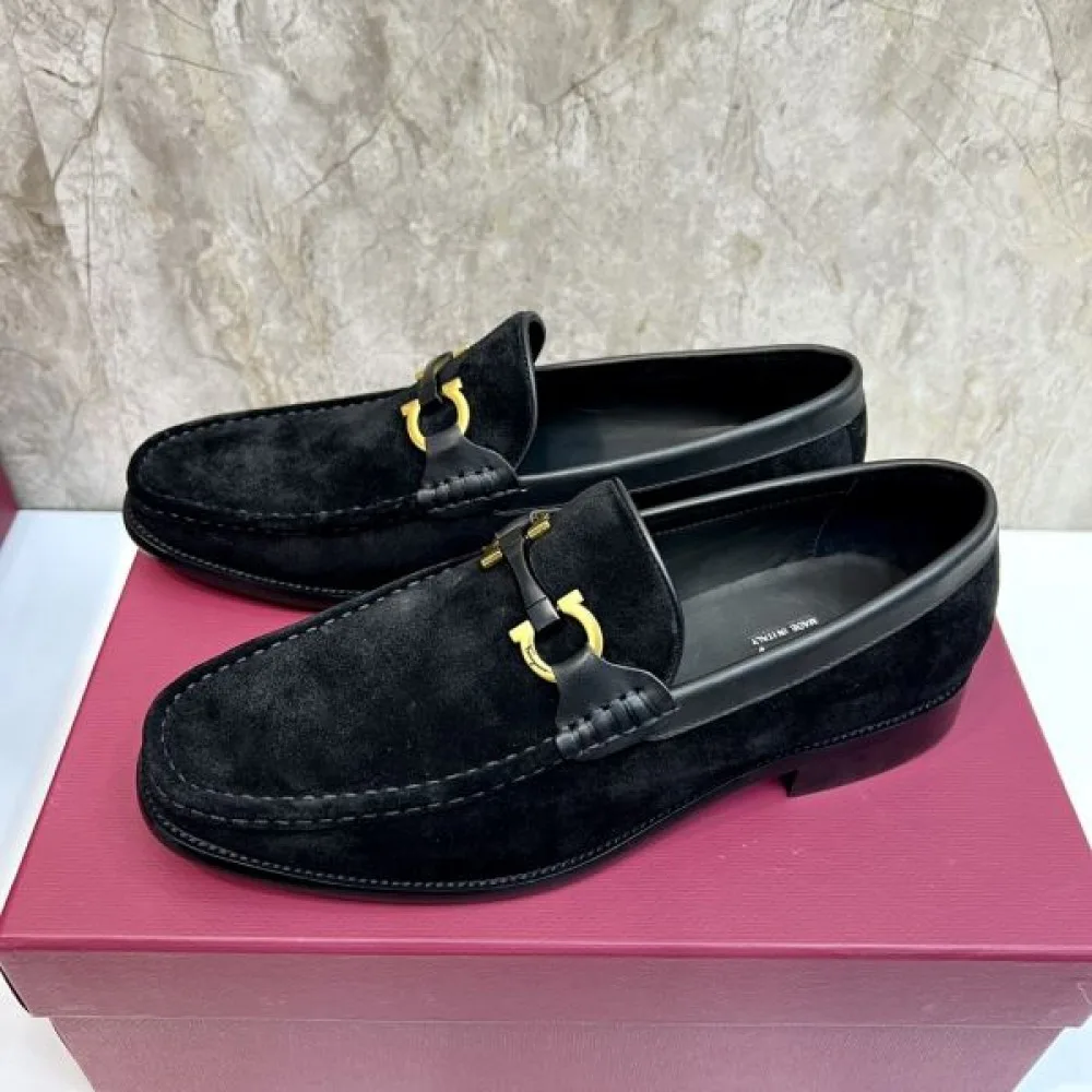 2025秋冬新作 FERRAGAMO サルヴァトーレ フェラガモ メンズ用 ビジネスシューズ 一目惚れ間違いなしの新作 商品画像 7