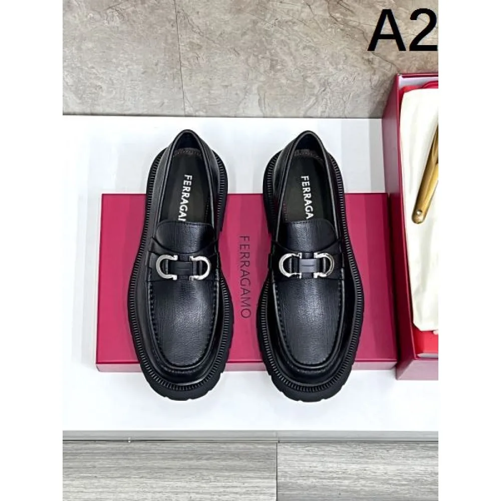 2025FW メンズ ビジネスシューズ FERRAGAMO サルヴァトーレ フェラガモ ロングシーズンに活躍する逸品 商品画像 2