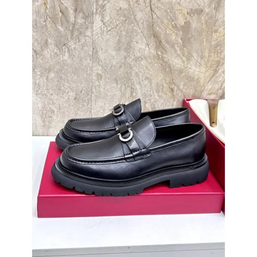2025FW メンズ ビジネスシューズ FERRAGAMO サルヴァトーレ フェラガモ ロングシーズンに活躍する逸品 商品画像 5