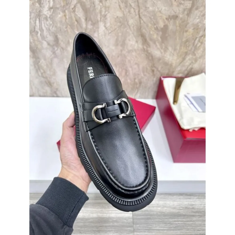 2025FW メンズ ビジネスシューズ FERRAGAMO サルヴァトーレ フェラガモ ロングシーズンに活躍する逸品 商品画像 8
