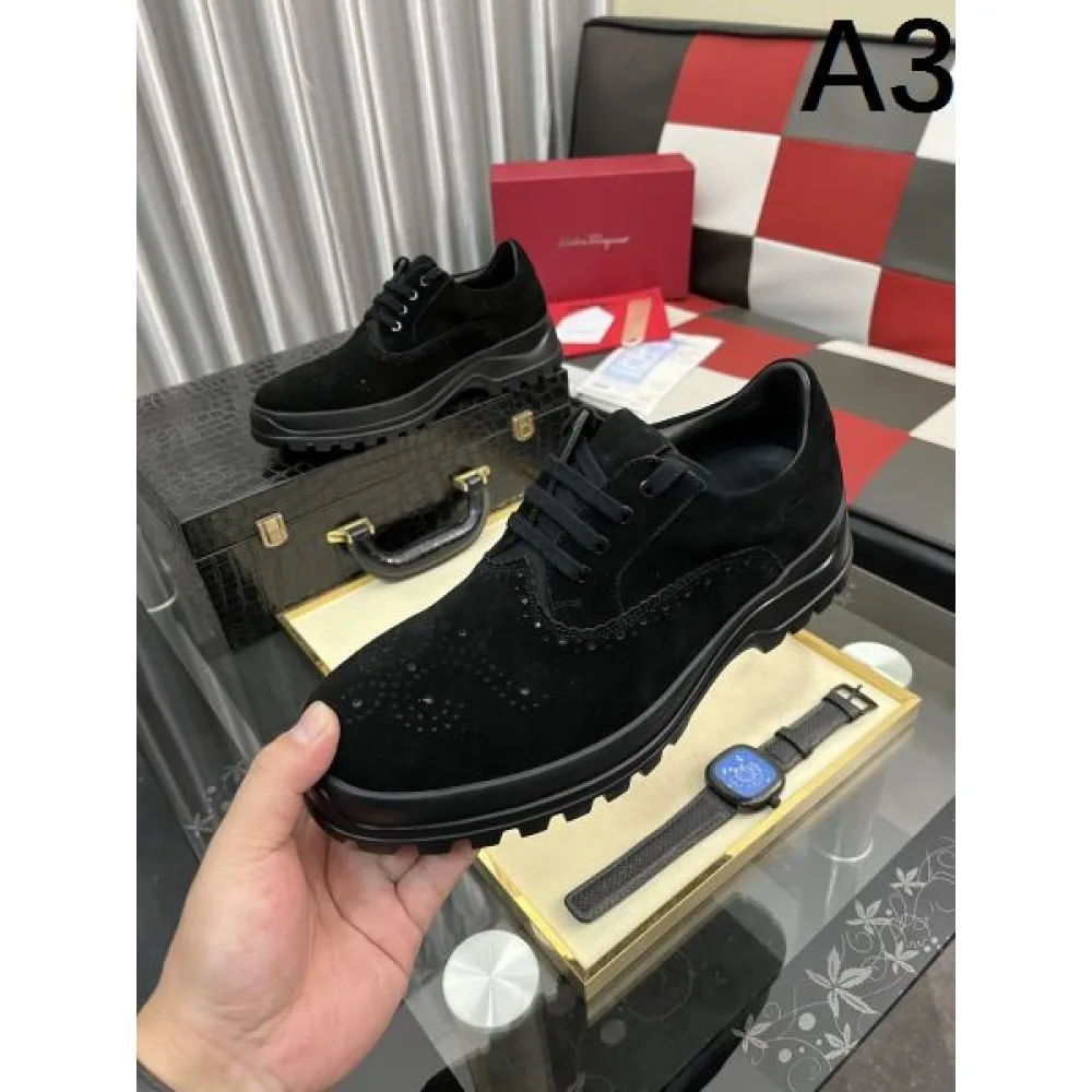2025FW メンズ ビジネスシューズ FERRAGAMO サルヴァトーレ フェラガモ 販売店舗限定の特別モデル 商品画像 3