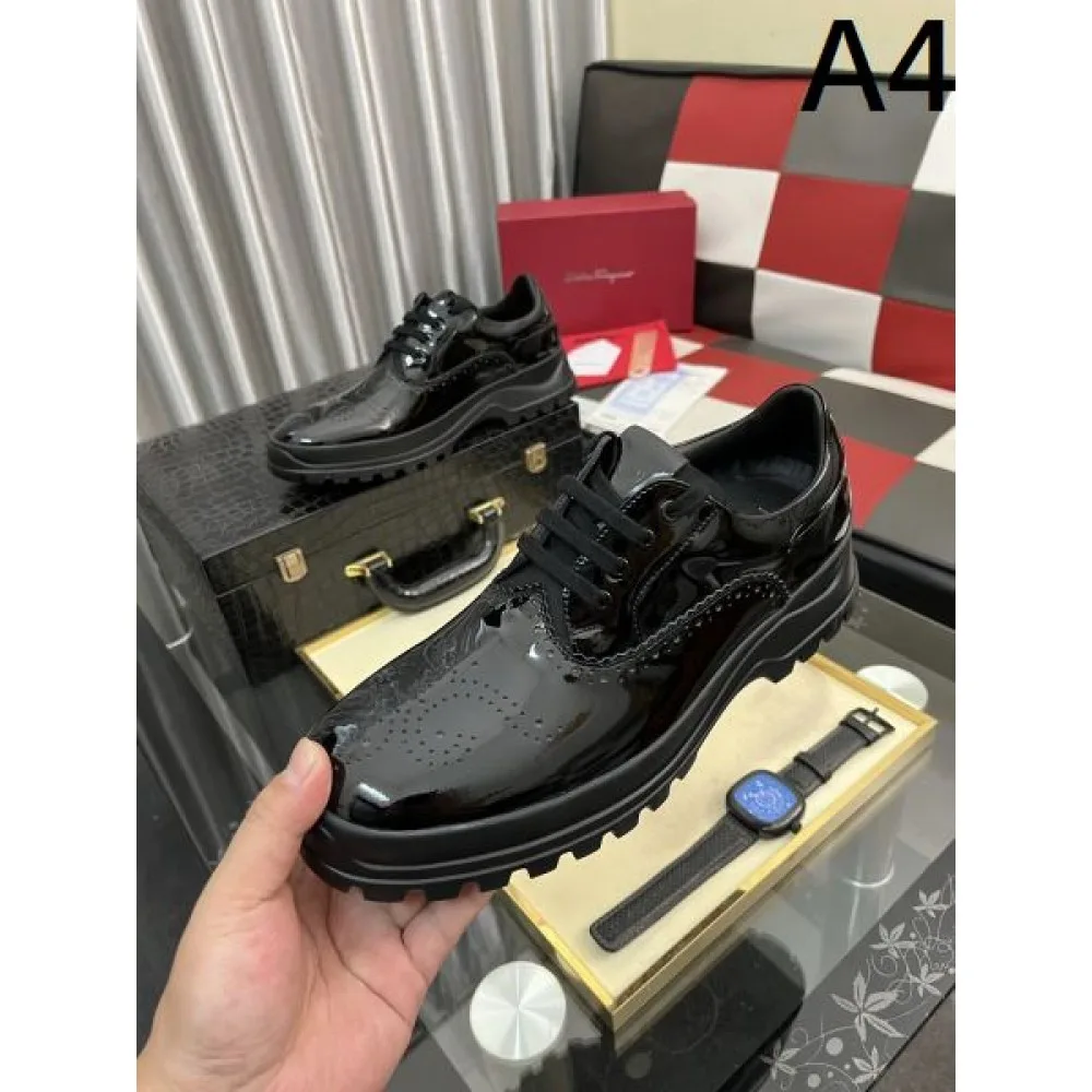 2025FW メンズ ビジネスシューズ FERRAGAMO サルヴァトーレ フェラガモ 販売店舗限定の特別モデル 商品画像 4
