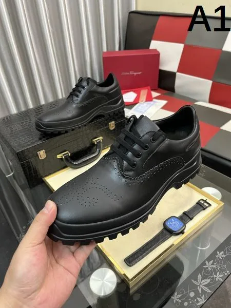 2025FW メンズ ビジネスシューズ FERRAGAMO サルヴァトーレ フェラガモ 販売店舗限定の特別モデル 商品画像 10