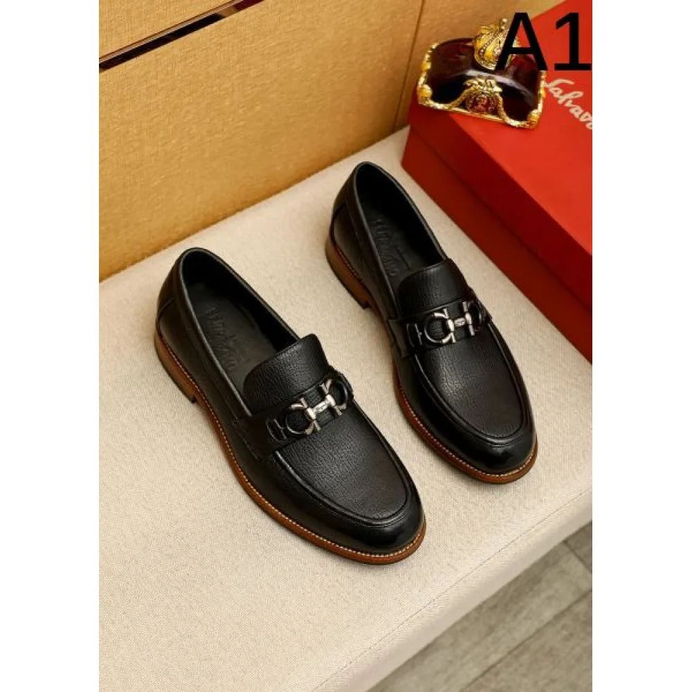 2025FW メンズ ビジネスシューズ FERRAGAMO サルヴァトーレ フェラガモ オンライン限定の特別商品 商品画像 1
