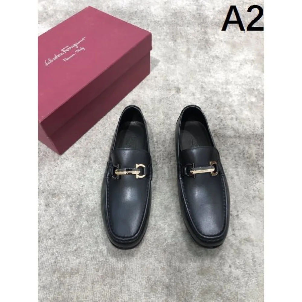 2025FW メンズ ビジネスシューズ FERRAGAMO サルヴァトーレ フェラガモ 足元に注目してくれるデザイン 商品画像 2