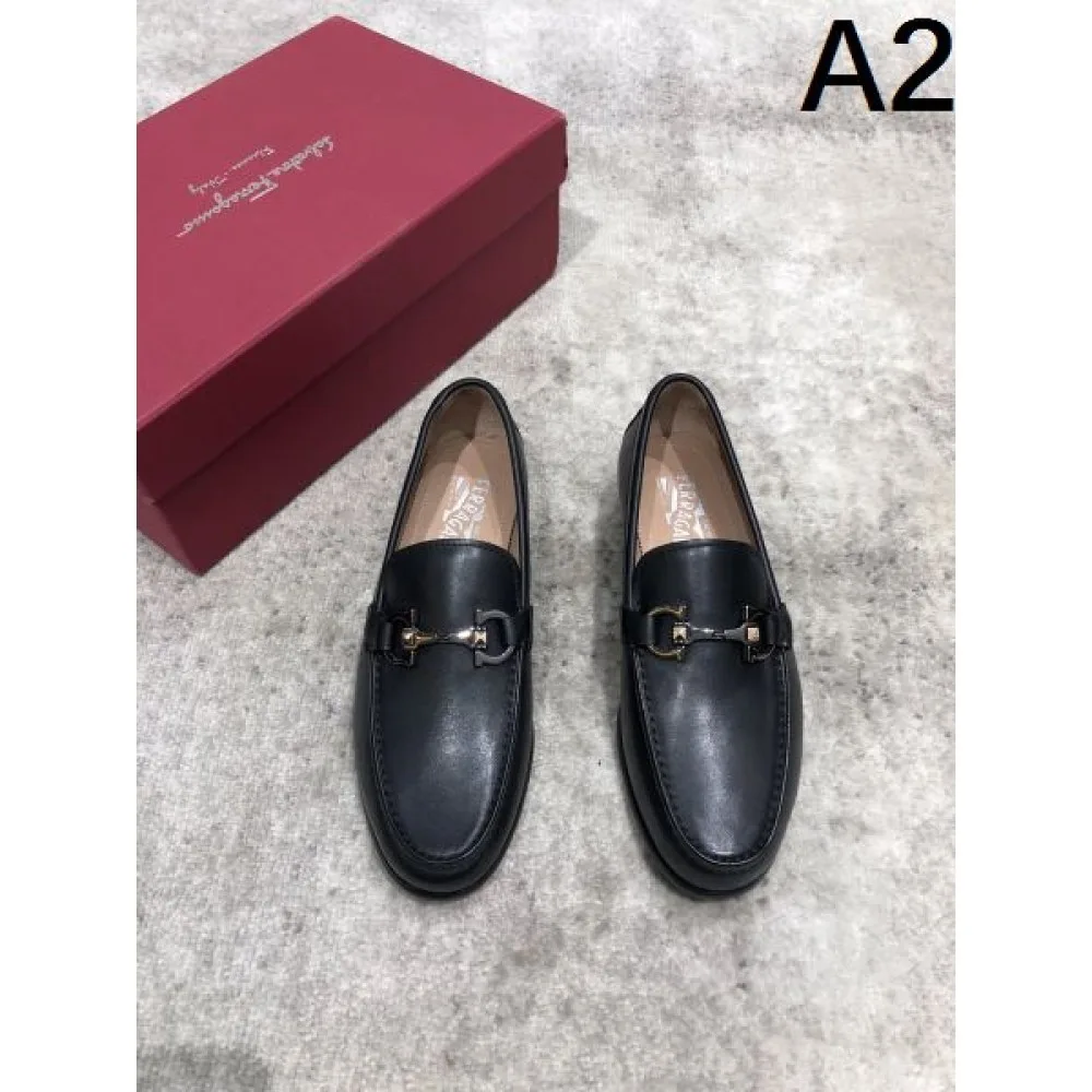 2025FW メンズ ビジネスシューズ FERRAGAMO サルヴァトーレ フェラガモ カジュアルにも対応する反転魅力 商品画像 2