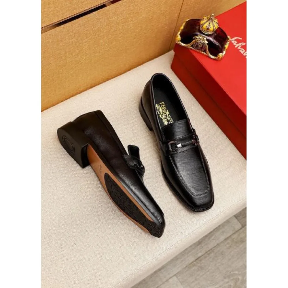 2025FW メンズ ビジネスシューズ FERRAGAMO サルヴァトーレ フェラガモ 新作限定 大人でエレガントな一足 商品画像 4