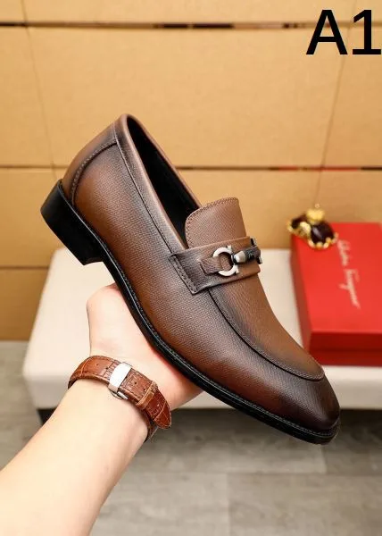 2025FW メンズ ビジネスシューズ FERRAGAMO サルヴァトーレ フェラガモ 新作限定 大人でエレガントな一足 商品画像 10