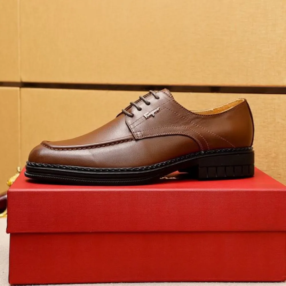 2025FW メンズ ビジネスシューズ FERRAGAMO サルヴァトーレ フェラガモ 数量限定で奇跡的に入荷したアイテム 商品画像 6