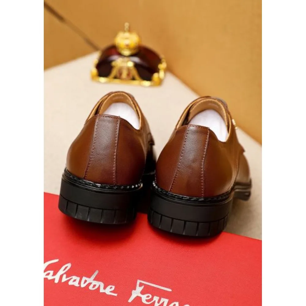 2025FW メンズ ビジネスシューズ FERRAGAMO サルヴァトーレ フェラガモ 数量限定で奇跡的に入荷したアイテム 商品画像 9