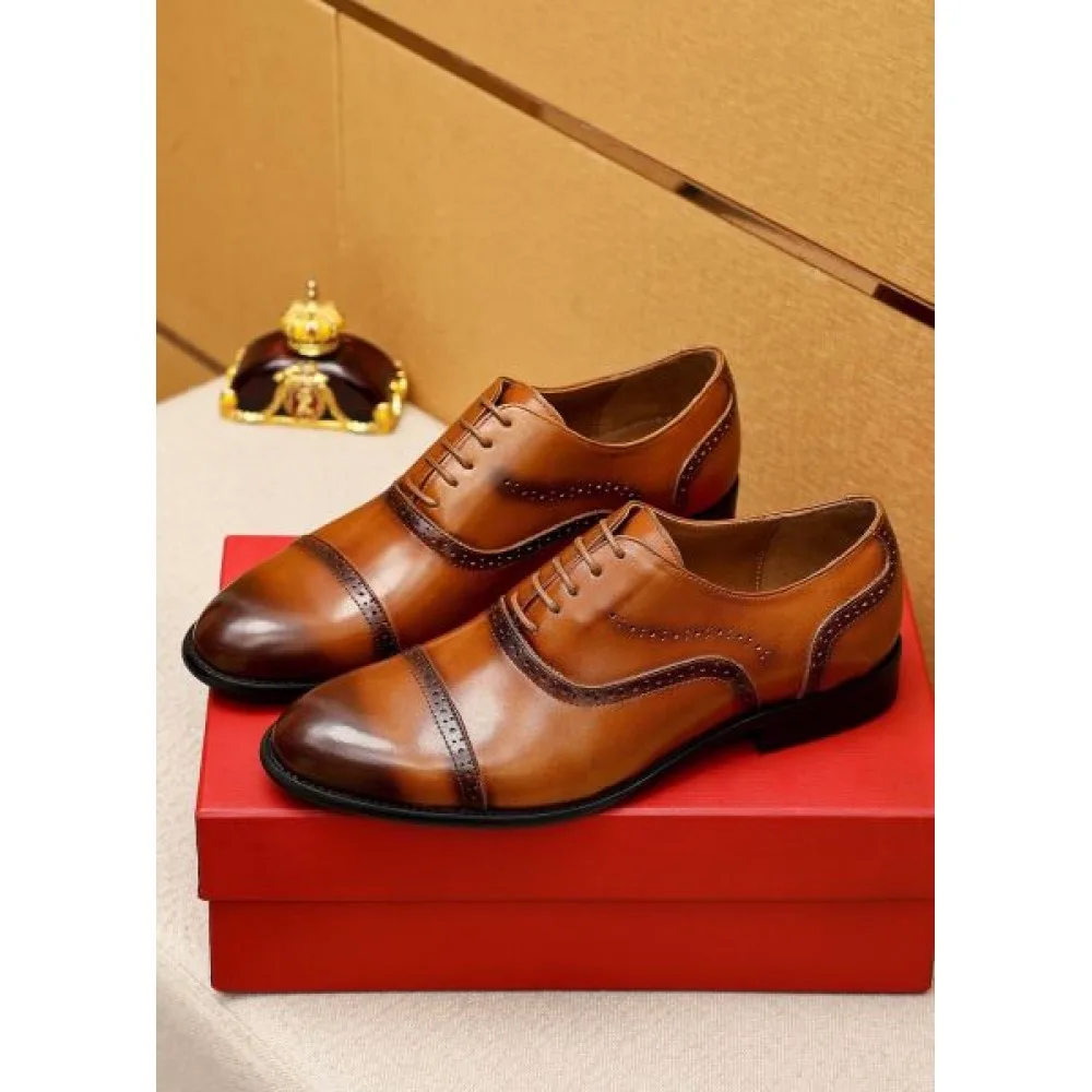 2025FW メンズ ビジネスシューズ FERRAGAMO サルヴァトーレ フェラガモ 新作限定 早い者勝ち 商品画像 5