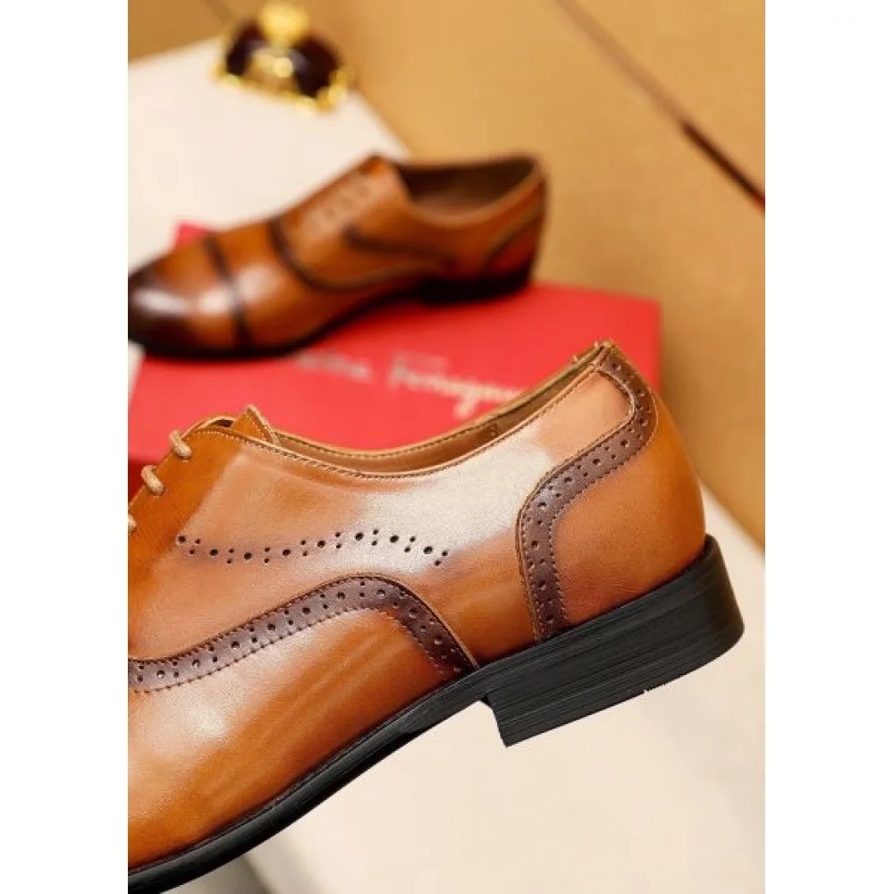 2025FW メンズ ビジネスシューズ FERRAGAMO サルヴァトーレ フェラガモ 新作限定 早い者勝ち 商品画像 8