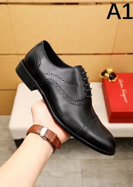 2025FW メンズ ビジネスシューズ FERRAGAMO サルヴァトーレ フェラガモ 新作限定 早い者勝ち 商品画像 10