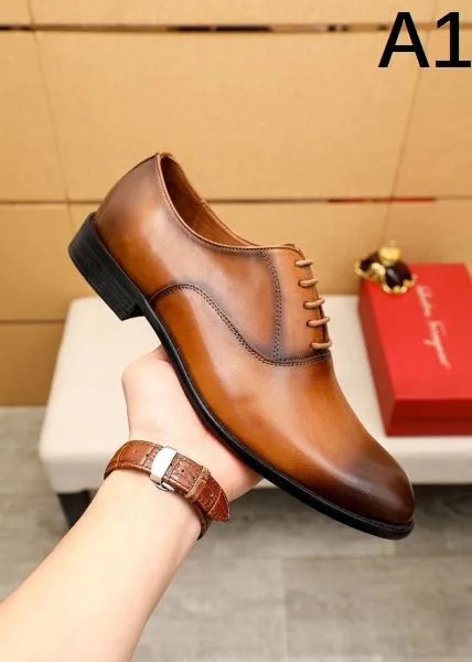 2025FW メンズ ビジネスシューズ FERRAGAMO サルヴァトーレ フェラガモ ギフト最適!期間限定の特別アイテム 商品画像 10