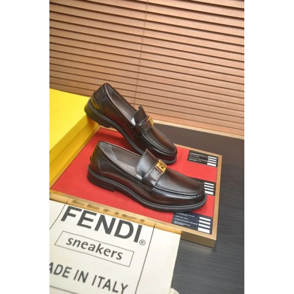 2025FW メンズ ビジネスシューズ FENDI フェンデイ 新作限定版プリントで差をつける 商品画像 6