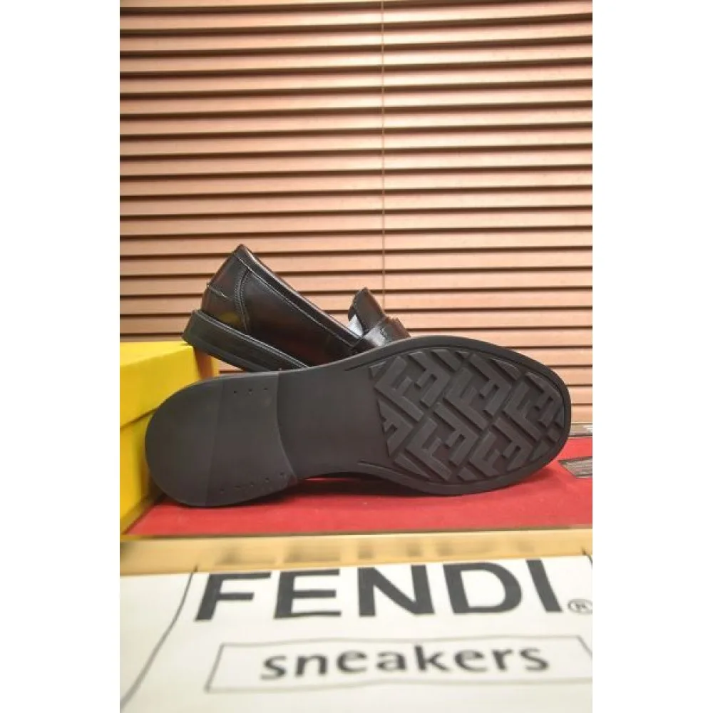 2025FW メンズ ビジネスシューズ FENDI フェンデイ 新作限定版プリントで差をつける 商品画像 7