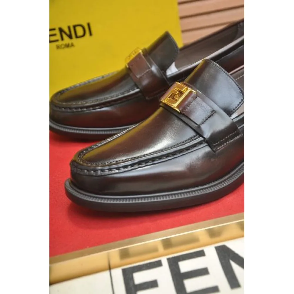 2025FW メンズ ビジネスシューズ FENDI フェンデイ 新作限定版プリントで差をつける 商品画像 8
