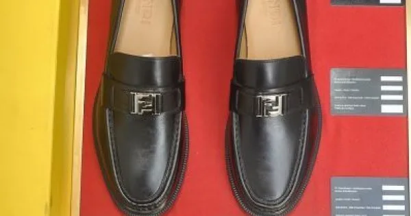 2025FW メンズ ビジネスシューズ FENDI フェンデイ 新作限定版プリントで差をつける 商品画像 11