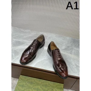 GUCCI グッチ 2025SS 春夏新作続々と登場 メンズ用 ビジネスシューズ 商品画像 1