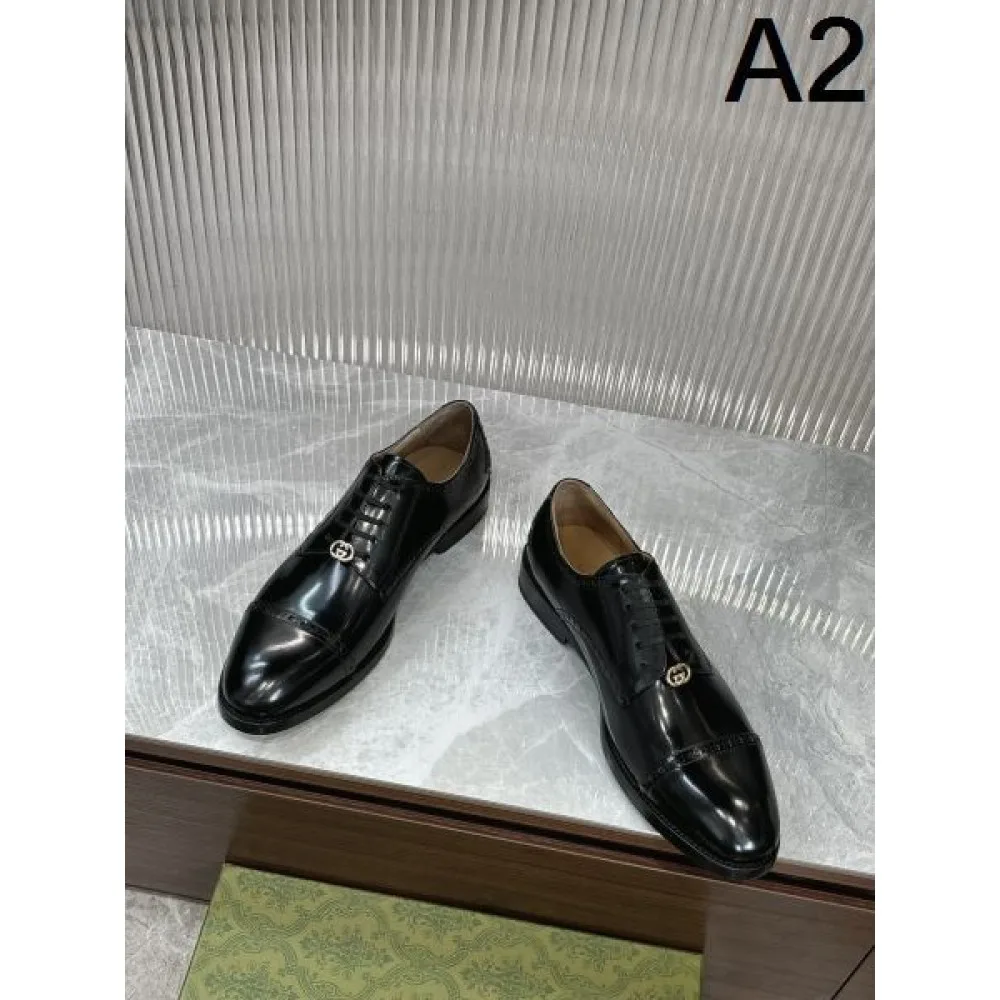 GUCCI グッチ 2025SS 春夏新作続々と登場 メンズ用 ビジネスシューズ 商品画像 2