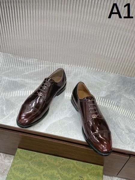 GUCCI グッチ 2025SS 春夏新作続々と登場 メンズ用 ビジネスシューズ 商品画像 10