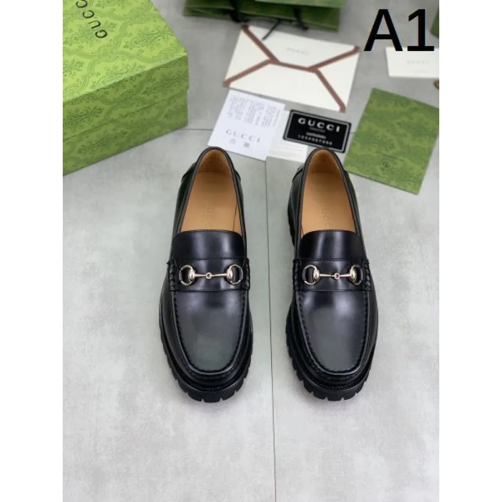 GUCCI グッチ 2025SS トレンドの最先端に メンズ用 ビジネスシューズ 商品画像 1