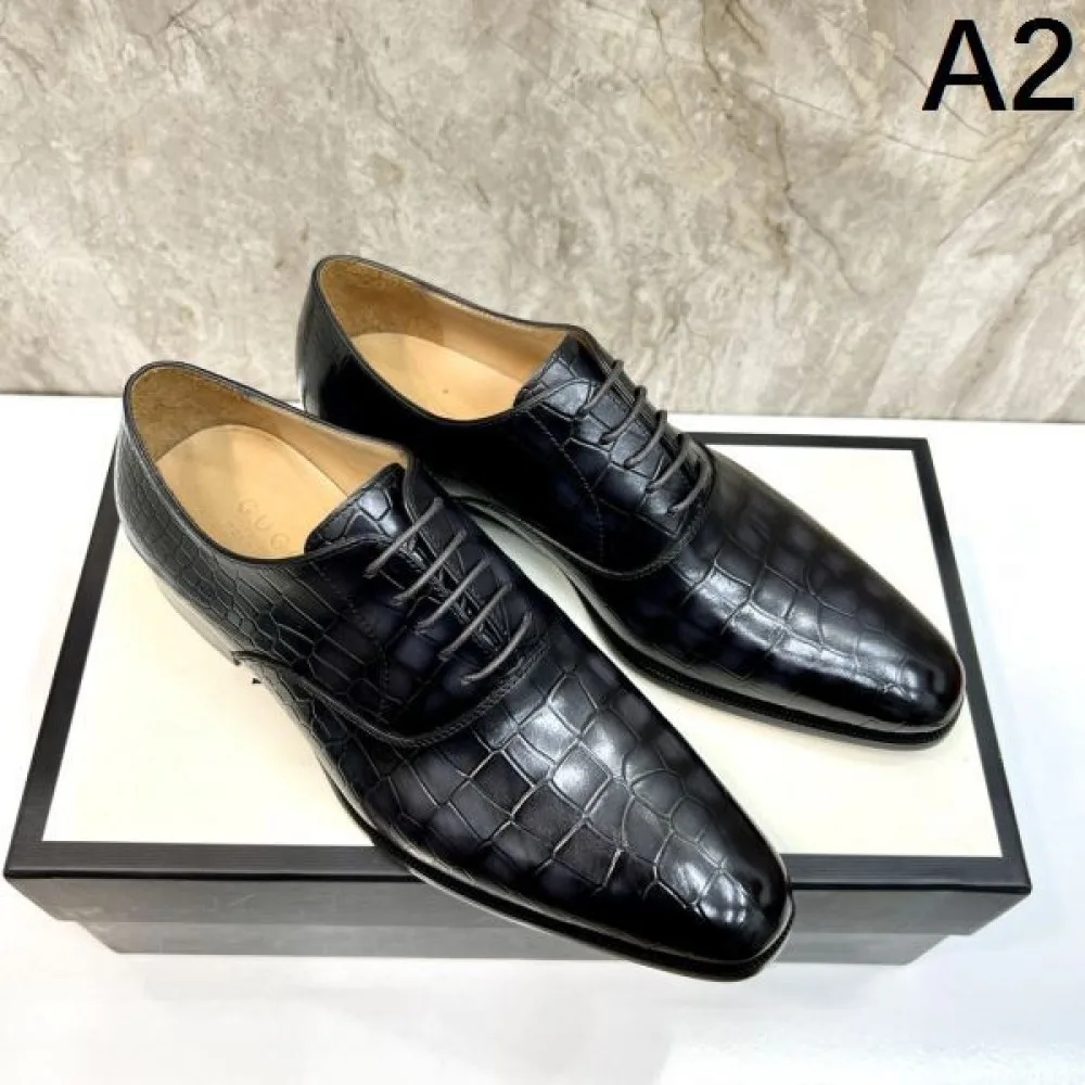GUCCI グッチ 2025SS 春夏最新作完売必至 メンズ用 ビジネスシューズ 商品画像 2