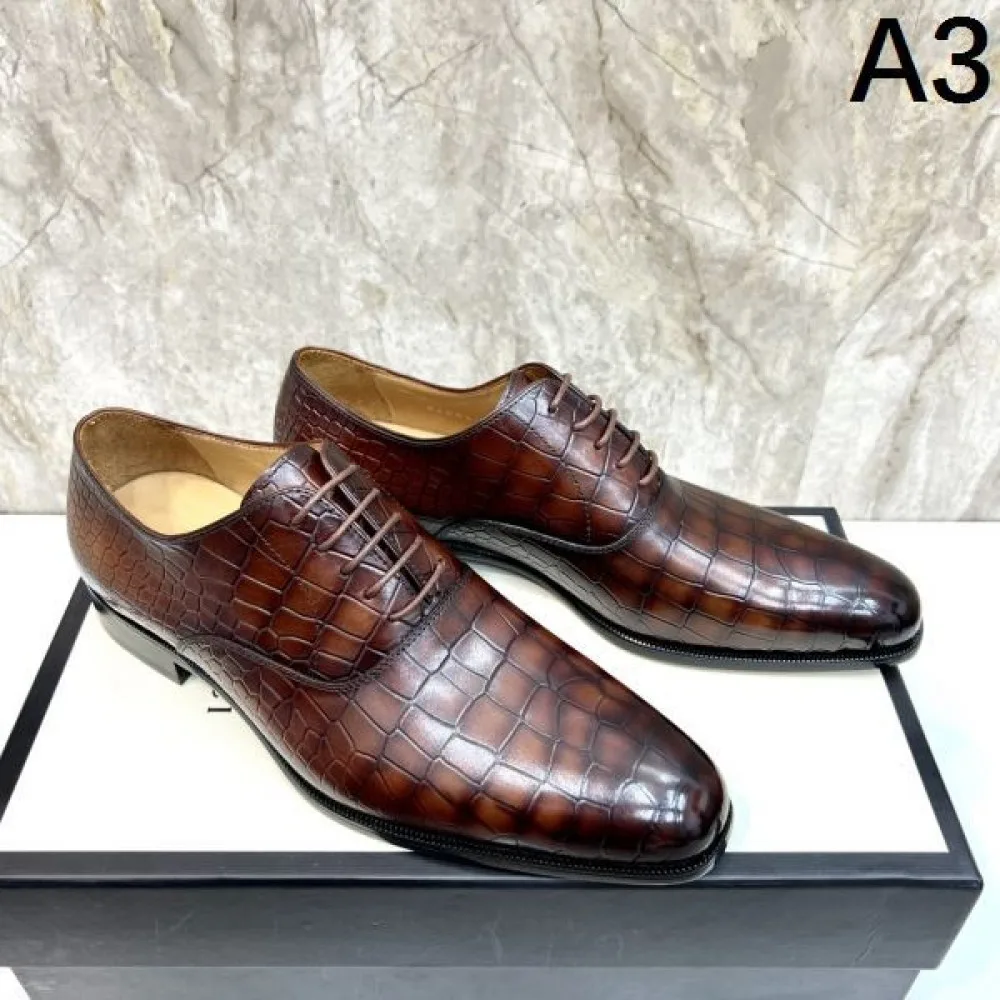 GUCCI グッチ 2025SS 春夏最新作完売必至 メンズ用 ビジネスシューズ 商品画像 3