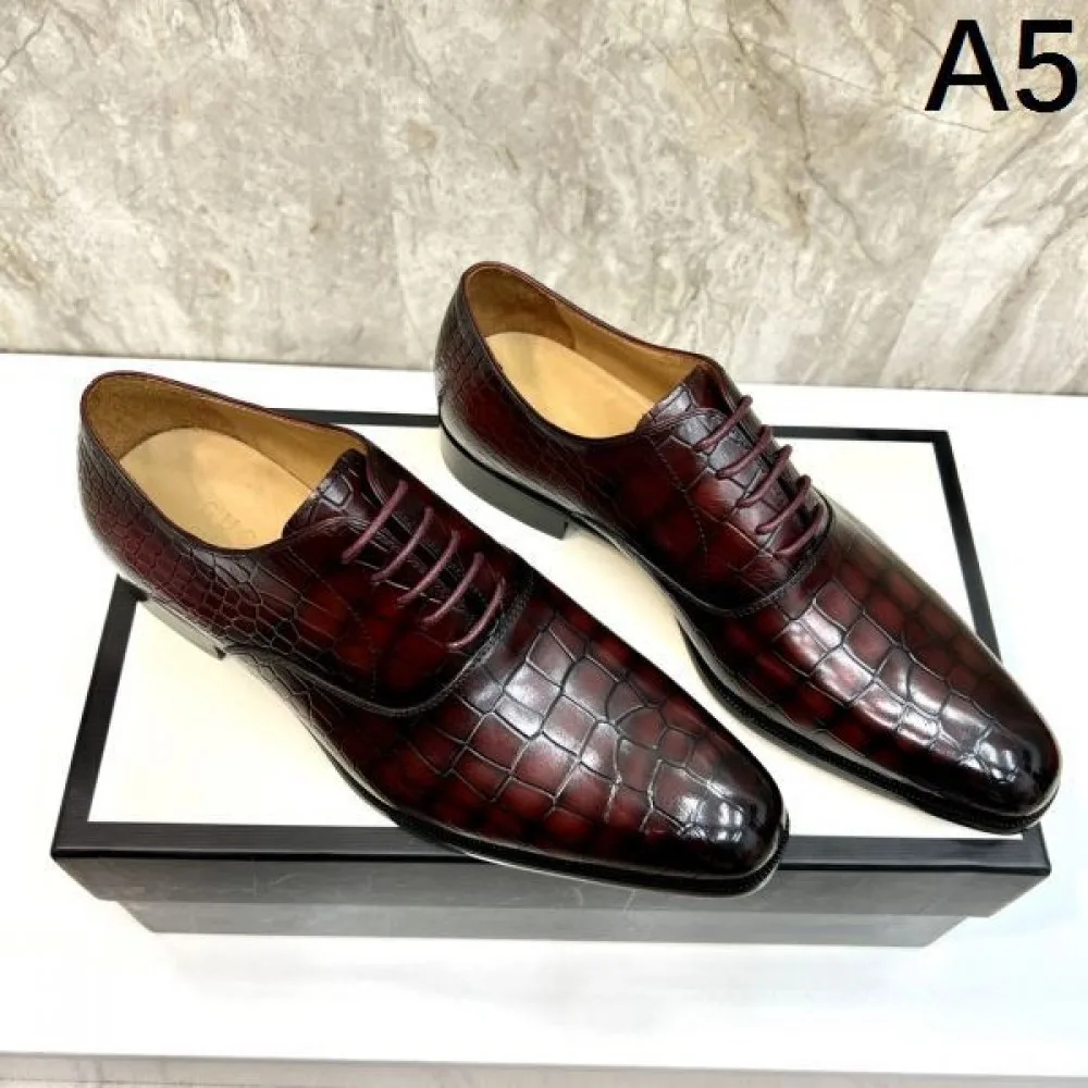 GUCCI グッチ 2025SS 春夏最新作完売必至 メンズ用 ビジネスシューズ 商品画像 5
