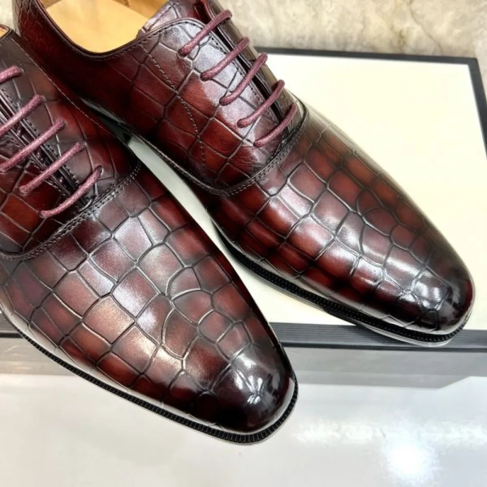 GUCCI グッチ 2025SS 春夏最新作完売必至 メンズ用 ビジネスシューズ 商品画像 9