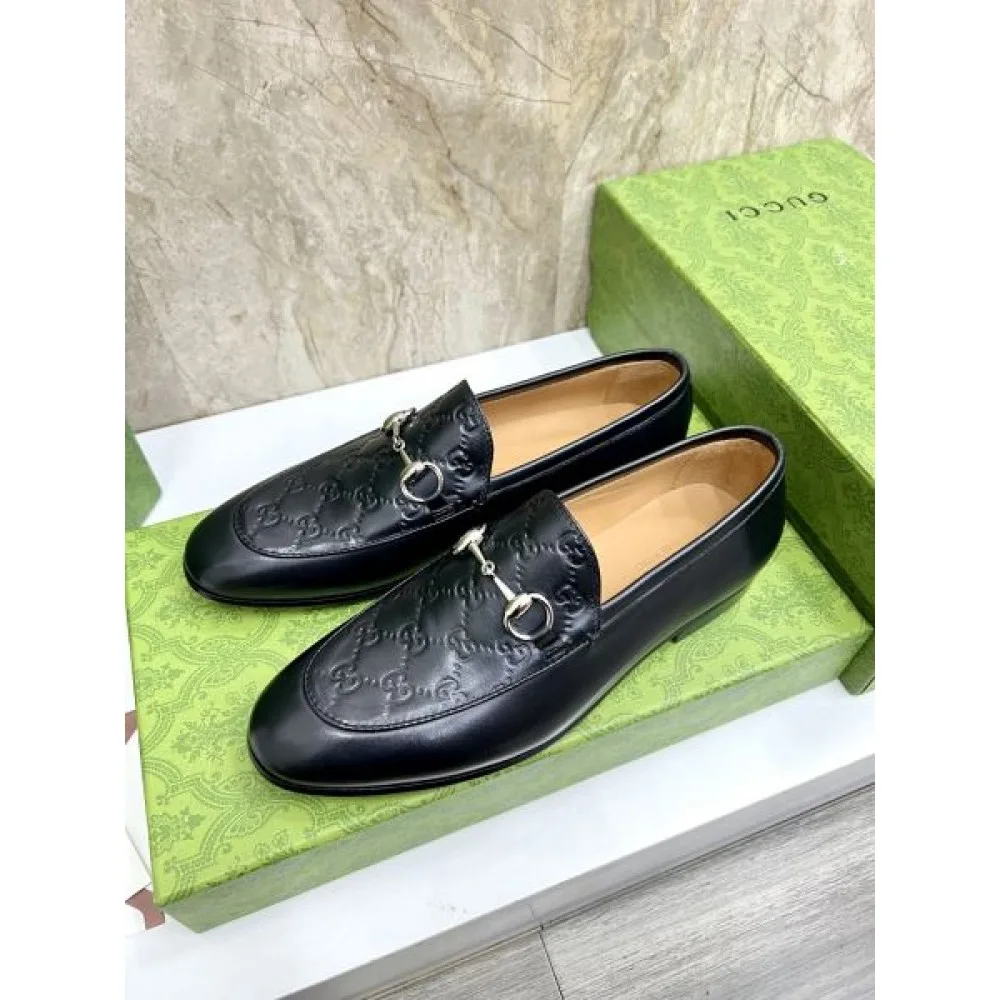GUCCI グッチ 2025SS 定番人気薄手柔らか メンズ用 ビジネスシューズ 商品画像 6