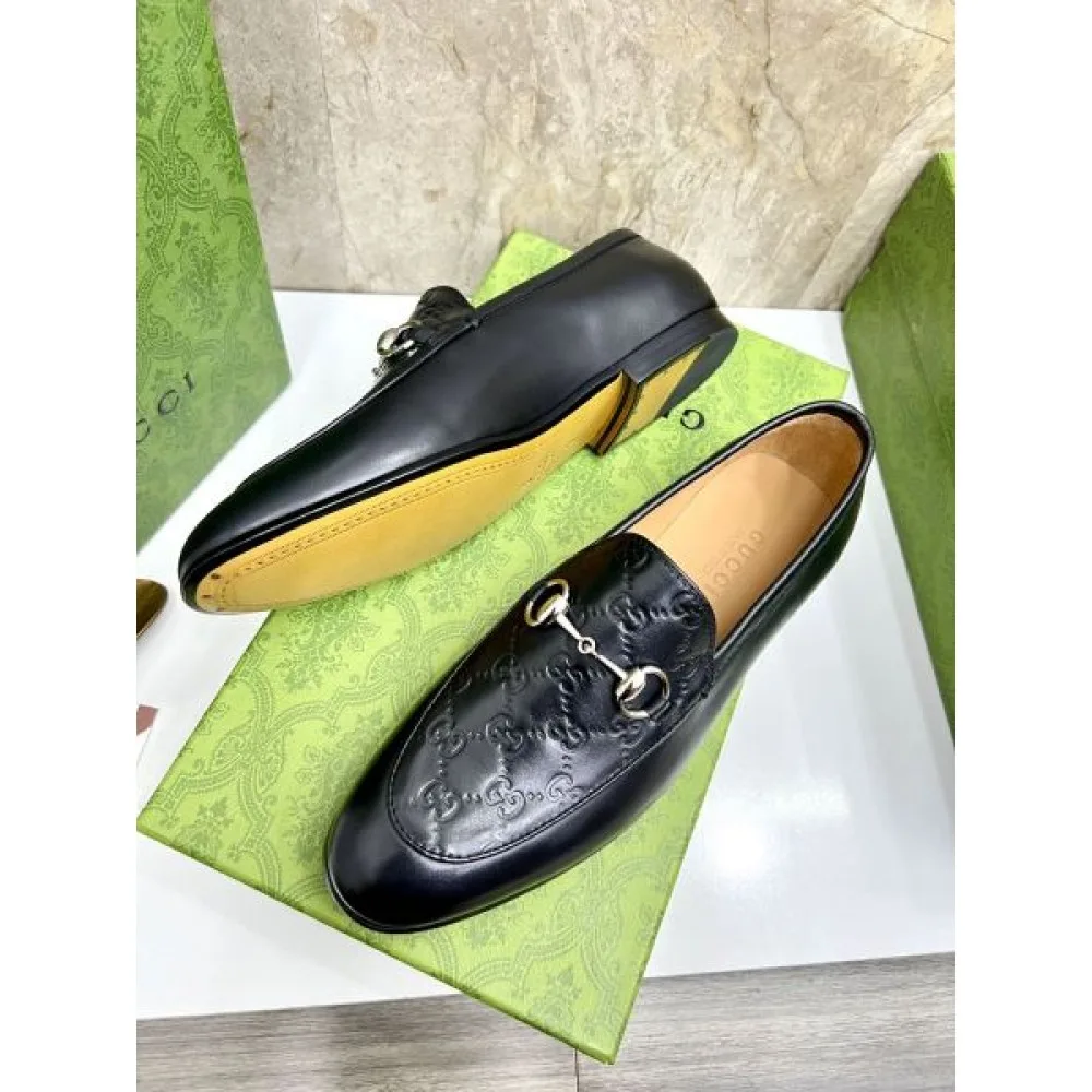 GUCCI グッチ 2025SS 定番人気薄手柔らか メンズ用 ビジネスシューズ 商品画像 7