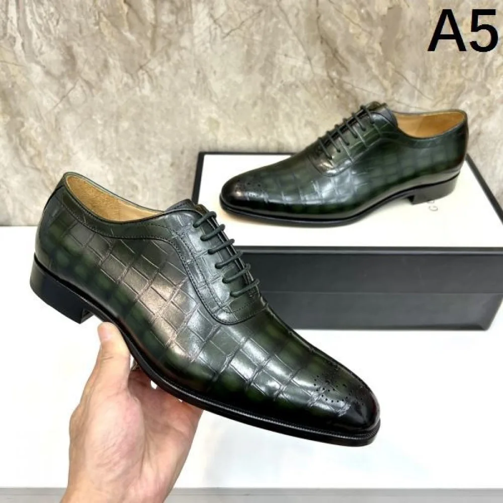 GUCCI グッチ 2025SS ロングシーズン活躍 メンズ用 ビジネスシューズ 商品画像 5