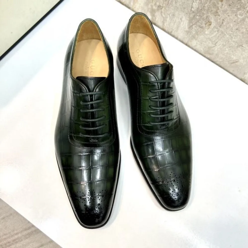 GUCCI グッチ 2025SS ロングシーズン活躍 メンズ用 ビジネスシューズ 商品画像 6