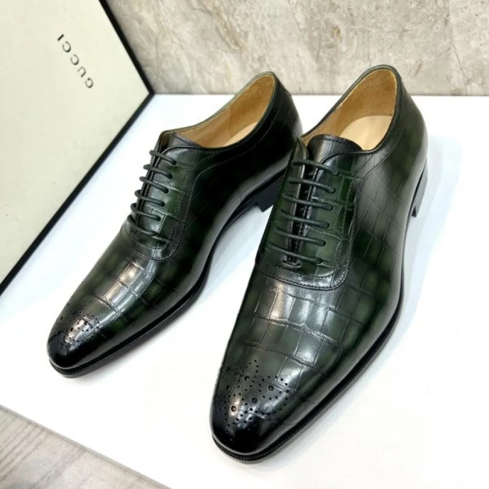 GUCCI グッチ 2025SS ロングシーズン活躍 メンズ用 ビジネスシューズ 商品画像 7